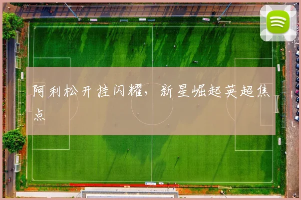 阿利松开挂闪耀,新星崛起英超焦点